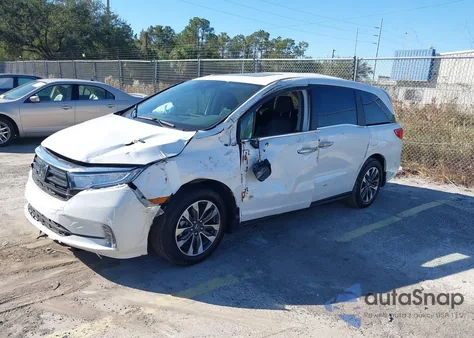 2024 Honda Odyssey Ex-L из США, поврежденный, VIN 5FNRL6H61RB069417